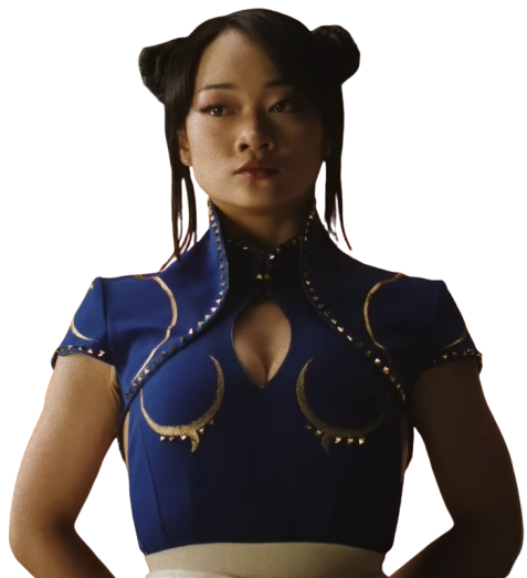 Street Fighter Chun Li Blue Outfit - Image 2
